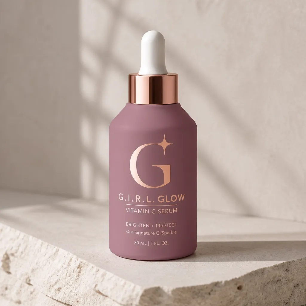 Glow Vitamin C Serum - Clean vegan skincare and lip care by G.I.R.L.